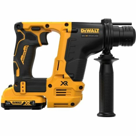 DeWALT Akku-Bohrhammer SDS-plus DCH072L2-QW 12V inkl. 2x 3 Ah Akku, Schnellladegerät, Zusatzhandgriff, Tiefenanschlag, Gürtelclip, TSTAK-Box II DeWALT Akku-Bohrhammer SDS-plus DCH072L2-QW 12V Inkl. 2x 3 Ah Akku, Schnellladegerät, Zusatzhandgriff, Tiefenanschlag, Gürtelclip, TSTAK-Box II -DEWALT Shop 42007351 3