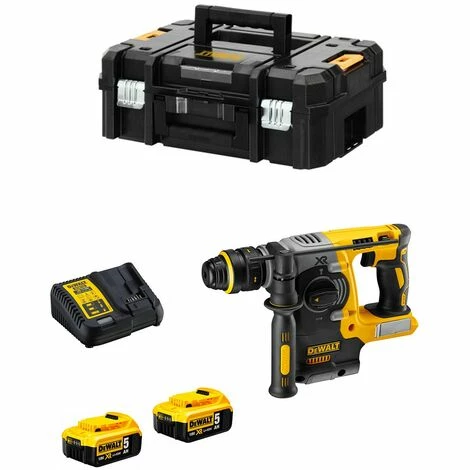 Kombihammer DeWALT DCH274P2T (2 x 5,0 Ah + DCB115 + TSTAK II) Kombihammer DeWALT DCH274P2T (2 X 5,0 Ah + DCB115 + TSTAK II) -DEWALT Shop 43135981 1