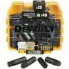 DeWalt Extreme Impact Torsion T40 Bit Set 25-teilig In Toughcase 25mm DT70557T -DEWALT Shop 43633988 1