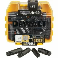 DeWalt Extreme Impact Torsion T40 Bit Set 25-teilig In Toughcase 25mm DT70557T