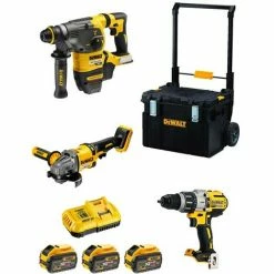DeWALT Kit FVK381TSX3HD-QW 54V/18V (DCH333 + DCD996 + DCG414 + 3 X 9,0 Ah + DCB118 + DS450 DWST1-75668)