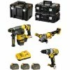 DeWALT Kit FVK381T3HD-QW 54V/18V (DCH333 + DCD996 + DCG414 + 3 X 6,0 Ah + DCB118 + 2 X TSTAK II + TSTAK VI)