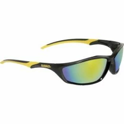 Dewalt DPG96-FD EU Schutzbrille Mit Antibeschlag-Schutz Schwarz, Gelb DIN EN 166