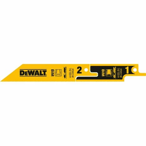Dewalt DT2417-QZ Saebelsaegeblatt BIM Metall 152mm 1 St. Dewalt DT2417-QZ Saebelsaegeblatt BIM Metall 152mm 1 St. -DEWALT Shop 46100379 1