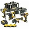DEWALT 18V Akku-Kombopack (4-tlg.) DCK422P3 | 3x Akku 5,0Ah Tough-Box