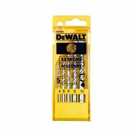 DEWALT - BOX 5 BOHRER B TON EXTR ME DEWALT 4, 5, 6, 8 UND 10 MM DEWALT - BOX 5 BOHRER B TON EXTR ME DEWALT 4, 5, 6, 8 UND 10 MM -DEWALT Shop 49536469 2