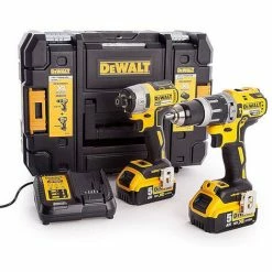 Bohrhammer Und Schlagschrauber Set 18v - 5ah - Dck266p2t - Dewalt