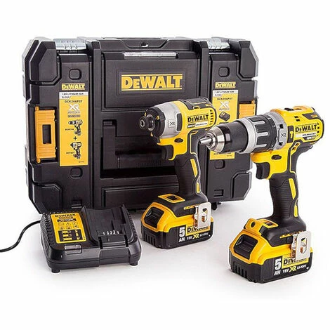 bohrhammer und schlagschrauber set 18v - 5ah - dck266p2t - dewalt Bohrhammer Und Schlagschrauber Set 18v - 5ah - Dck266p2t - Dewalt -DEWALT Shop 51791673 1