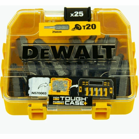 DeWalt 3 x Bit-Box zu je 25 x T20, T25, T30 in Tough Case (High Performance Schrauberbit) DeWalt 3 X Bit-Box Zu Je 25 X T20, T25, T30 In Tough Case (High Performance Schrauberbit) -DEWALT Shop 52821601 2