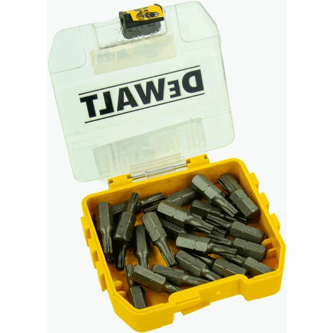 DeWalt 3 x Bit-Box zu je 25 x T20, T25, T30 in Tough Case (High Performance Schrauberbit) DeWalt 3 X Bit-Box Zu Je 25 X T20, T25, T30 In Tough Case (High Performance Schrauberbit) -DEWALT Shop 52821601 3