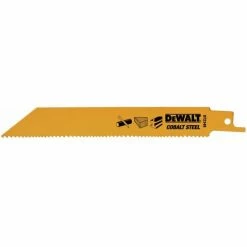DeWALT Bi-Metall Universalsäbelsägeblätter / Gesamtlänge: 152mm / Zahnteilung: 1.8-2.5mm
