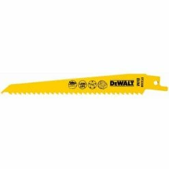 DeWALT 152mm / Zahnteilung 3.6-5.1mm Schnelle Schnitte In Holz Mit Nägeln Und Hartem Kunststoff. Neuentwickelte, Patentierte Eintauch-Spitze Für Schnelle Und Präzise Tauchschnitte In Allen Holz-Materialien