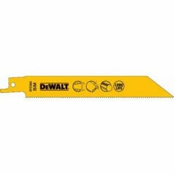 DeWALT BI - Metall Metallsäbelsägeblätter / Gesamtlänge: 152mm / Zahnteilung: 1.4mm