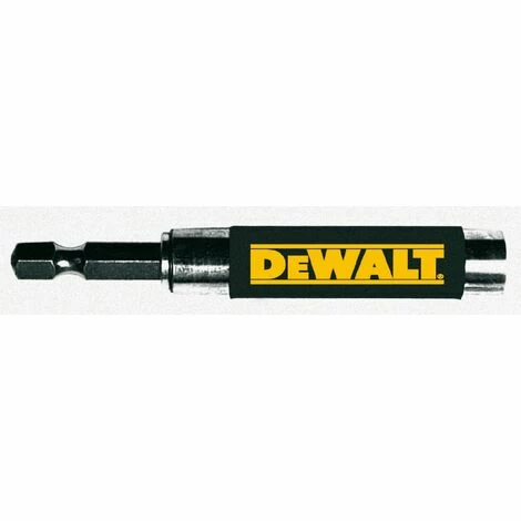 DeWALT Magnet-Bithalter mit Führungshülse, Ø 9,5mm / 80mm Gesamtlänge DeWALT Magnet-Bithalter Mit Führungshülse, Ø 9,5mm / 80mm Gesamtlänge -DEWALT Shop 5347385 1