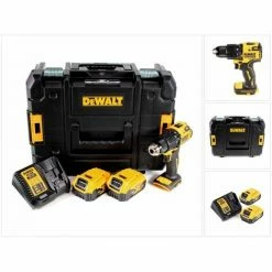 DeWalt DCD 709 P2 Akku Schlagbohrschrauber 18 V 65 Nm + 2x Akku 5,0 Ah + Ladegerät + TSTAK -DEWALT Shop 55746169 3