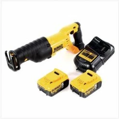 Dewalt DCS 380 Akku Säbelsäge 18V + 2x Akku 5,0Ah + Ladegerät -DEWALT Shop 55746173 2
