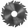 DEWALT HM-Nutfräser (für Lamellendübelfräsen)/ DT1306Blattstärke: 4.0mm / Bohrung: 22mm / Zähnezahl: 12 1 DEWALT HM-Nutfräser (für Lamellendübelfräsen)/ DT1306Blattstärke: 4.0mm / Bohrung: 22mm / Zähnezahl: 12 -DEWALT Shop 55843079 1
