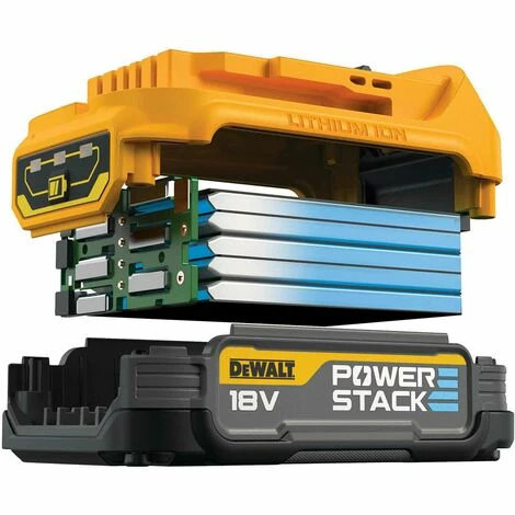 DeWALT Powerstack Akku DCBP034-XJ, Ersatz-Akku, 18V, 1,7Ah, Pouch-Zellen-Technologie DeWALT Powerstack Akku DCBP034-XJ, Ersatz-Akku, 18V, 1,7Ah, Pouch-Zellen-Technologie -DEWALT Shop 57635381 3