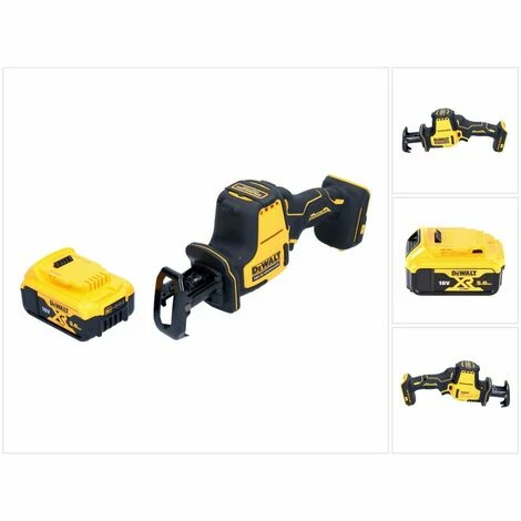 DeWalt DCS 369 N Akku Säbelsäge Reciprosäge 18 V Brushless + 1x Akku 5,0 Ah - ohne Ladegerät DeWalt DCS 369 N Akku Säbelsäge Reciprosäge 18 V Brushless + 1x Akku 5,0 Ah - Ohne Ladegerät -DEWALT Shop 59585386 1