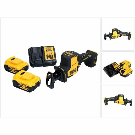 DeWalt DCS 369 P2 Akku Säbelsäge Reciprosäge 18 V Brushless + 2x Akku 5,0 Ah + Ladegerät DeWalt DCS 369 P2 Akku Säbelsäge Reciprosäge 18 V Brushless + 2x Akku 5,0 Ah + Ladegerät -DEWALT Shop 59585391 1