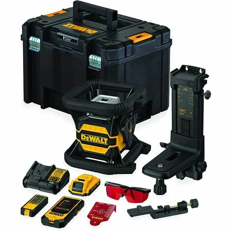 DeWALT DCE080D1RS Rotationslaser Rot 18 Volt 2,0 Ah Li-Ion mit Bluetooth & Zubehör DeWALT DCE080D1RS Rotationslaser Rot 18 Volt 2,0 Ah Li-Ion Mit Bluetooth & Zubehör -DEWALT Shop 59996706 1