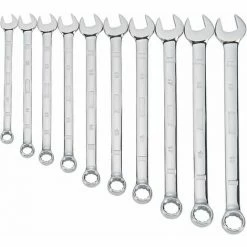 DeWALT Ring-Maulschlüssel Set, Maulschlüssel, Ringschlüssel, 15 Grad Abgewinkelt, ISO 3318, DIN 3113, 10-tlg, 10-19 Mm
