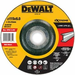 DeWALT Schruppscheibe 115x6x22,23 Mm Metall - DX7921-AE