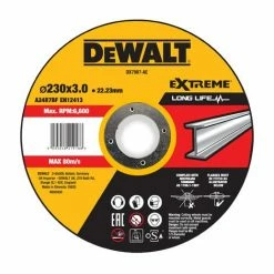 DeWALT Trennscheibe 230x3x22,23mm Metall - DX7987-AE