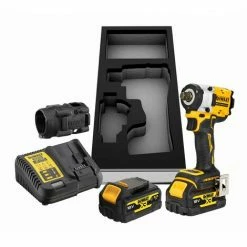 DeWALT Akku-Schlagschrauber DCF921P2G-QW XR, Akkuschrauber, 610 Nm, 1/2 Zoll Aufnahme, Inkl. 2x G-Akku, 18V 5Ah