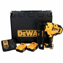 DeWalt DCN 660 P2 Akku Nagler 18V 32-63 Mm Brushless + 2x Akku 5,0 Ah + Ladegerät + Koffer
