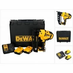 DeWalt DCN 660 P2 Akku Nagler 18V 32-63 Mm Brushless + 2x Akku 5,0 Ah + Ladegerät + Koffer -DEWALT Shop 68588995 3