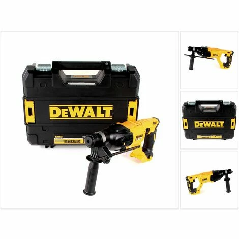 DeWalt DCH 133 NT Akku Kombihammer 18 V 2,6 J SDS plus Brushless + TSTAK - ohne Akku, ohne Ladegerät DeWalt DCH 133 NT Akku Kombihammer 18 V 2,6 J SDS Plus Brushless + TSTAK - Ohne Akku, Ohne Ladegerät -DEWALT Shop 71476475 1