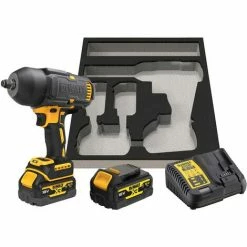 DeWALT Akku-Schlagschrauber 1/2" DCF900P2G-QW, Akkuschrauber Mit 3-Stufen-Regulierung, 1396Nm, 18V, 5Ah