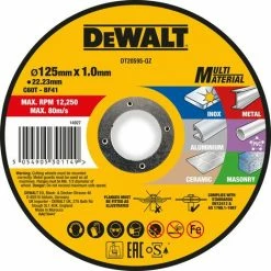 DeWALT Trennscheibe 125x1x22,23 Mm Multi-Mat. - DT20595-QZ