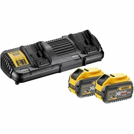 DeWALT Akku Starter-Set DCB132X2-QW - 2x FlexVolt XR Akkus DCB547 54,0 Volt 9,0 Ah und Ladegerät DCB132 DeWALT Akku Starter-Set DCB132X2-QW - 2x FlexVolt XR Akkus DCB547 54,0 Volt 9,0 Ah Und Ladegerät DCB132 -DEWALT Shop 7535120 1