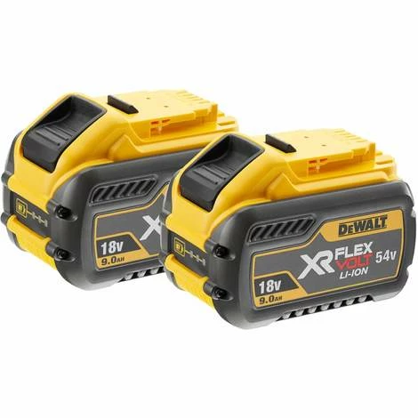 DeWALT Akku Starter-Set DCB132X2-QW - 2x FlexVolt XR Akkus DCB547 54,0 Volt 9,0 Ah und Ladegerät DCB132 DeWALT Akku Starter-Set DCB132X2-QW - 2x FlexVolt XR Akkus DCB547 54,0 Volt 9,0 Ah Und Ladegerät DCB132 -DEWALT Shop 7535120 3