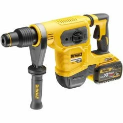 DeWALT Akku-Kombihammer DCH481X2-QW FlexVolt SDS-max 54,0 Volt XR Set - Inklusive Zwei Li-Ion Akkus, Ladegerät Und T STAK-Box VI