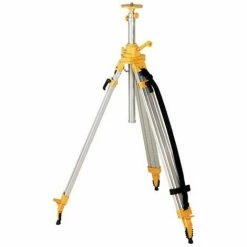 DeWALT Kurbel-Stativ Aluminium 5/8" Zoll DE0735-XJ - Arbeitshöhe Bis 3 Meter - Zubehör Für Laser Und Messgeräte