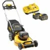 DeWALT Akku-Rasenmäher DCMW564N-XJ 2x18 Volt Inkl. Akku Starter-Set DCB118T2-QW - Mähen Und Mulchen, 55l Grasfangkorb