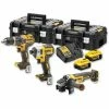 DeWALT Akku-Kombopack DCK384P2T-QW 18V 5Ah - DCD796 Schlagbohrschrauber, DCF887 Schlagschrauber, DCG405 Winkelschleifer, Schnellladegerät, 2x 5Ah Akku -DEWALT Shop 7663978 1