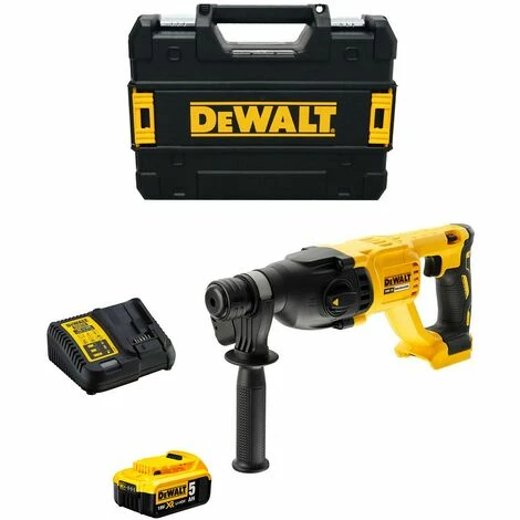 Kombihammer DeWALT DCH133P1T (1 x 5,0 Ah + DCB115 + TSTAK II) Kombihammer DeWALT DCH133P1T (1 X 5,0 Ah + DCB115 + TSTAK II) -DEWALT Shop 9786117 1